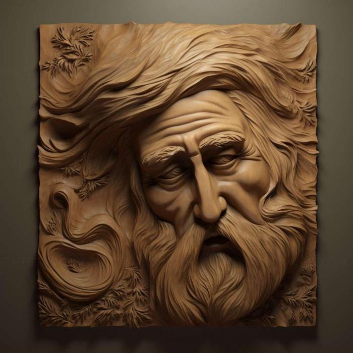 نموذج ثلاثي الأبعاد لآلة CNC 3D Art 